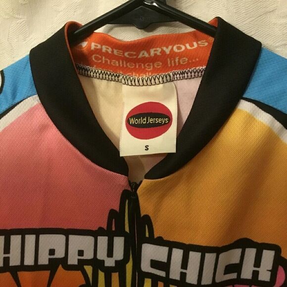 Hippy Chick Short Sleeve Women's Cycling Jersey - Picture 3 of 3